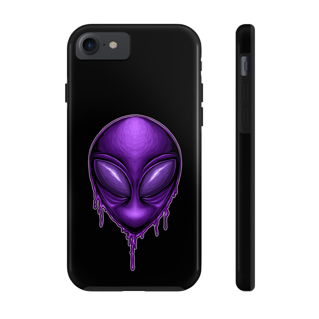 Purple Alien Tough Phone Case