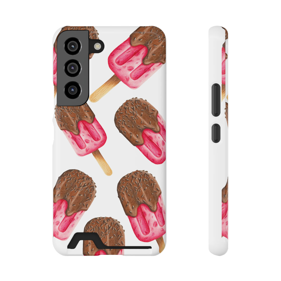 Ice Cream Phone Case With Card Holder