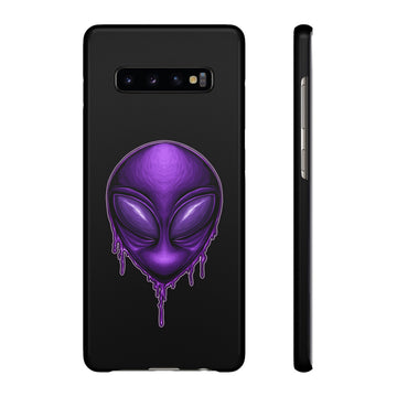 Purple Alien Snap Case