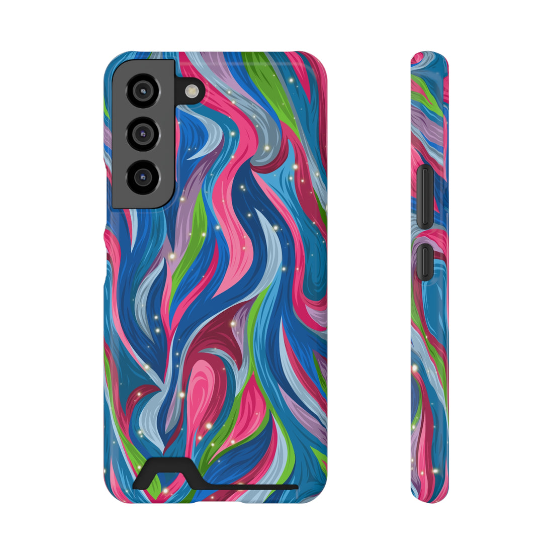 Colorful Phone Case With Card Holder