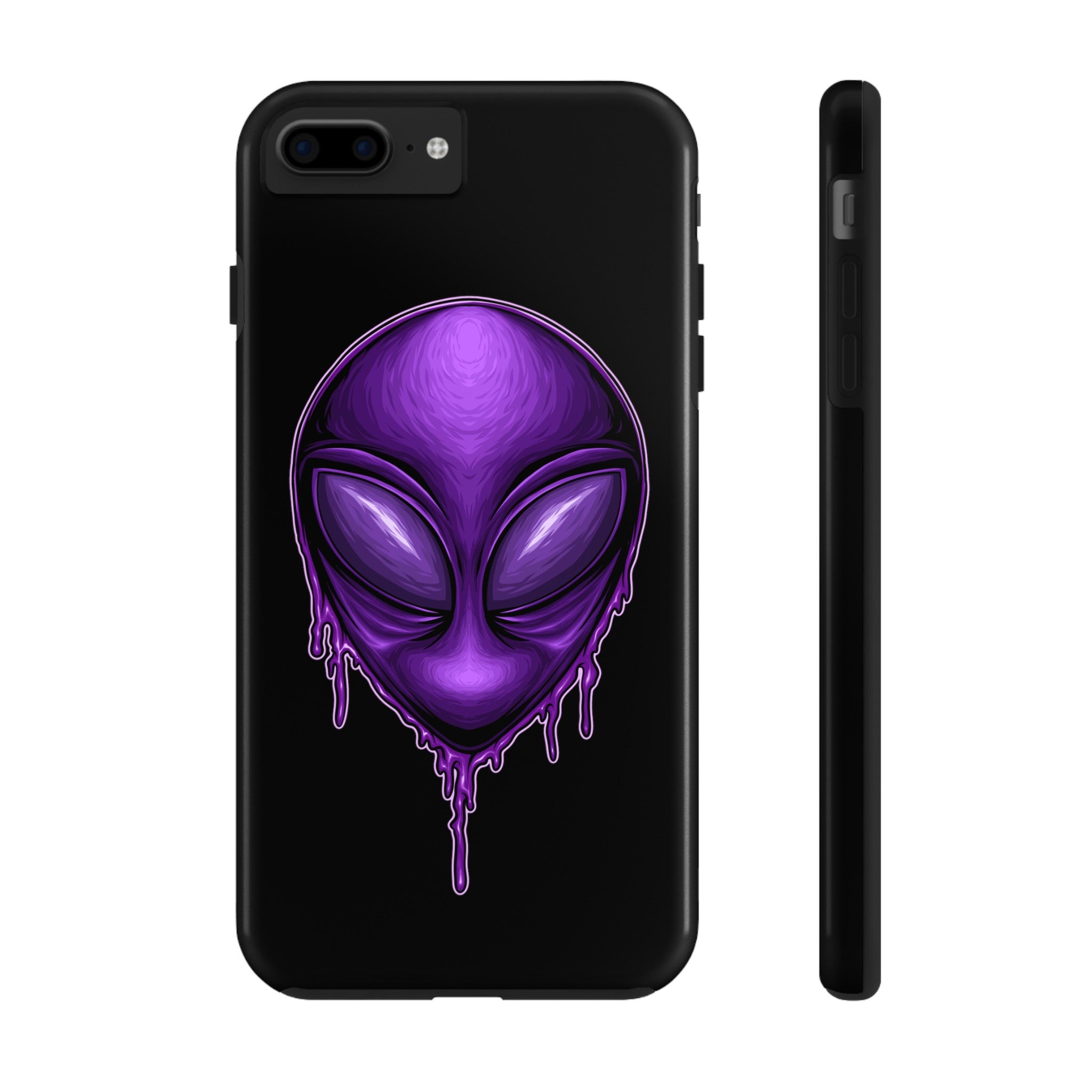 Purple Alien Tough Phone Case