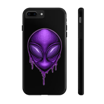 Purple Alien Tough Phone Case