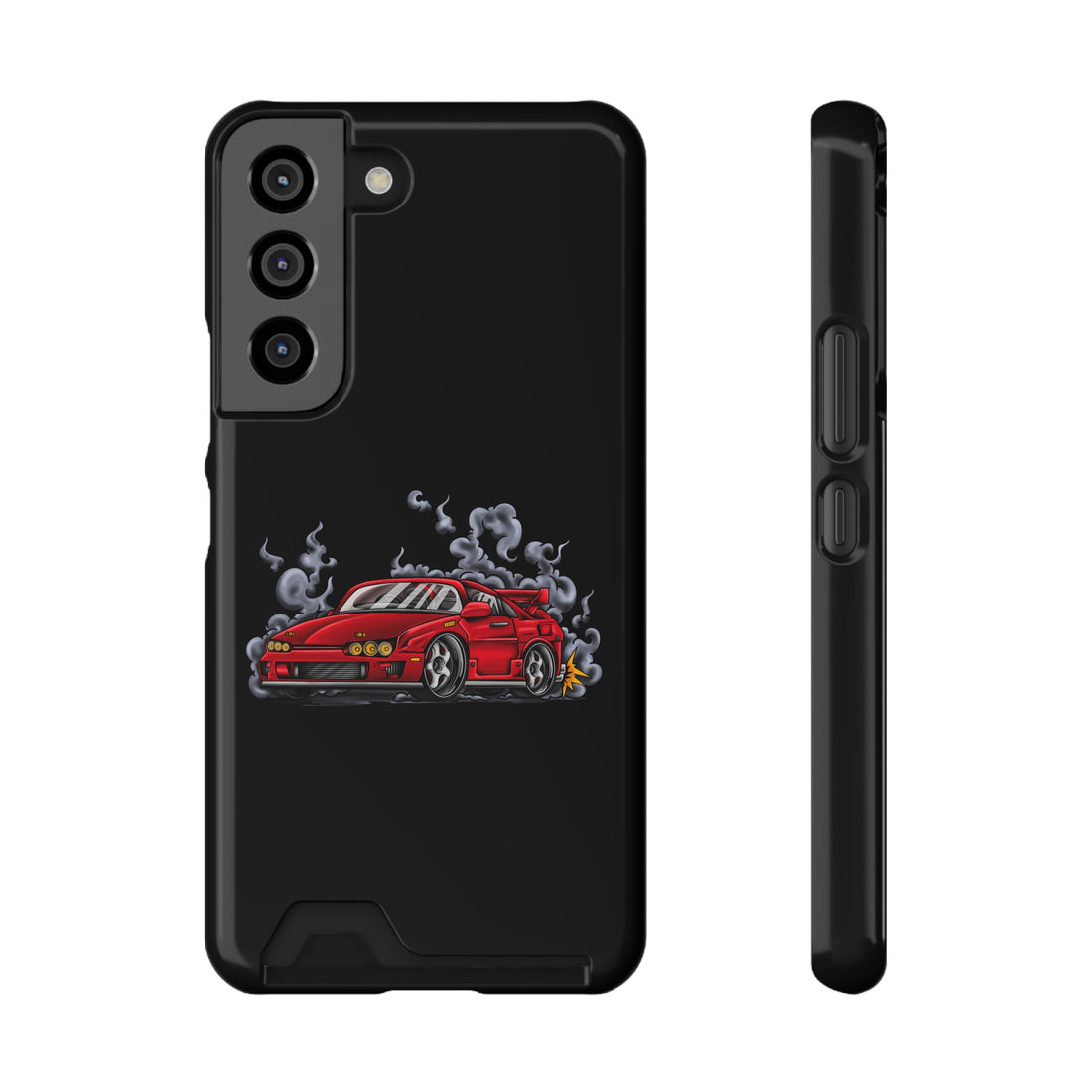 Race Car Phone Case With Card Holder