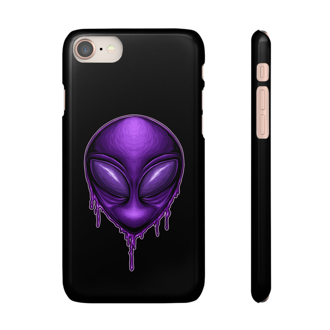 Purple Alien Snap Case