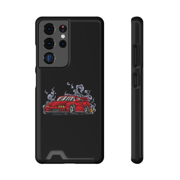 Race Car Phone Case With Card Holder